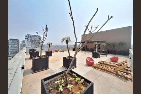 Apartamento para alugar com 28m², 1 quarto e sem vagaTerraço