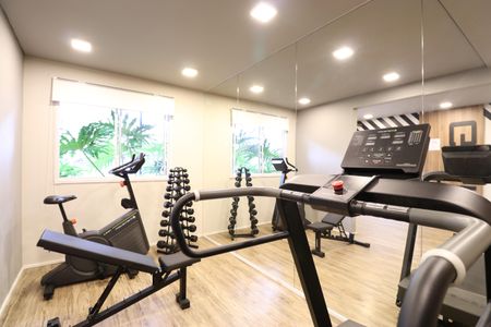Apartamento para alugar com 28m², 1 quarto e sem vagaAcademia