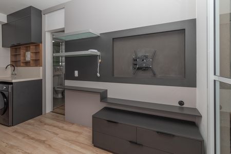 Apartamento à venda com 28m², 1 quarto e sem vaga Apartamento à venda com 28m², 1 quarto e sem vagaSala