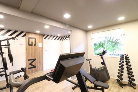 Apartamento para alugar com 28m², 1 quarto e sem vagaAcademia