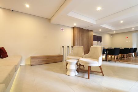 Apartamento para alugar com 28m², 1 quarto e sem vagaÁrea comum - Salão de festas