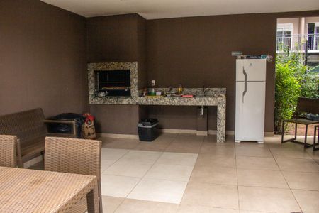 Apartamento à venda com 28m², 1 quarto e sem vaga Apartamento à venda com 28m², 1 quarto e sem vagaÁrea comum - Churrasqueira