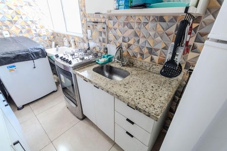 Apartamento para alugar com 42m², 2 quartos e 1 vagaCozinha e Área de Serviço