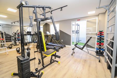 Studio à venda com 34m², 2 quartos e sem vagaÁrea comum - Academia