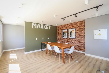 Studio à venda com 34m², 2 quartos e sem vagaCoworking