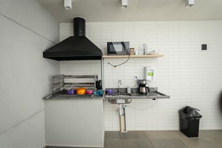 Studio à venda com 34m², 2 quartos e sem vagaÁrea comum - Churrasqueira