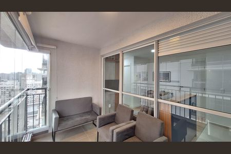 Apartamento à venda com 41m², 2 quartos e sem vagaVaranda