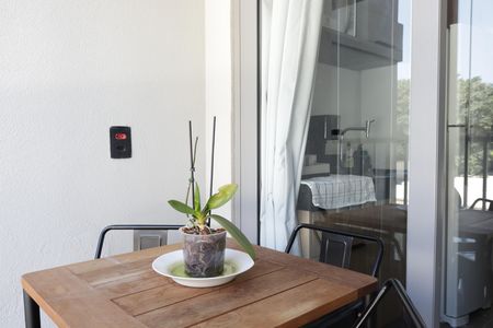 Studio à venda com 25m², 1 quarto e sem vaga Studio à venda com 25m², 1 quarto e sem vagaVaranda