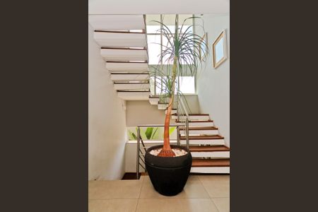 Casa de condomínio à venda com 450m², 5 quartos e 6 vagas Casa de condomínio à venda com 450m², 5 quartos e 6 vagasEscada