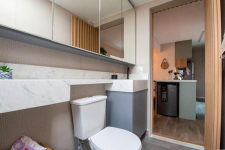 Apartamento à venda com 49m², 2 quartos e 1 vaga Apartamento à venda com 49m², 2 quartos e 1 vagaBanheiro