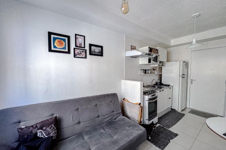 Sala de apartamento para alugar com 1 quarto, 29m² em Brás, São Paulo