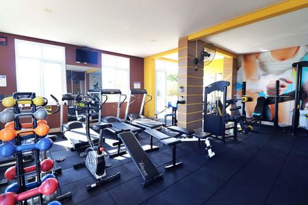 Apartamento para alugar com 65m², 2 quartos e 2 vagasÁrea comum - Academia