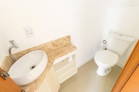 Casa de condomínio para alugar com 61m², 2 quartos e 2 vagasLavabo