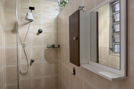 Banheiro da Suíte de apartamento para alugar com 2 quartos, 74m² em Ponta da Praia, Santos