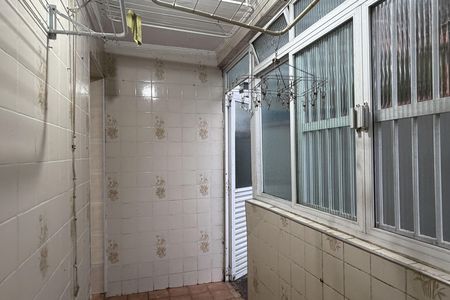 Área de Serviço de apartamento para alugar com 2 quartos, 74m² em Ponta da Praia, Santos