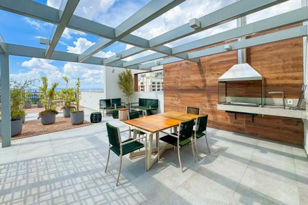 Studio à venda com 19m², 1 quarto e sem vagaChurrasqueira