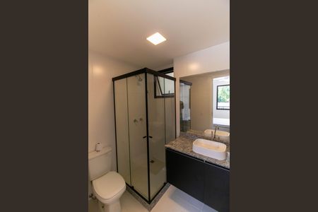 Studio para alugar com 38m², 1 quarto e 1 vaga Studio para alugar com 38m², 1 quarto e 1 vagaBanheiro