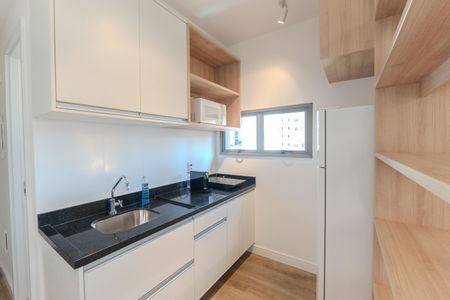 Studio para alugar com 30m², 1 quarto e sem vaga Studio para alugar com 30m², 1 quarto e sem vagaCozinha