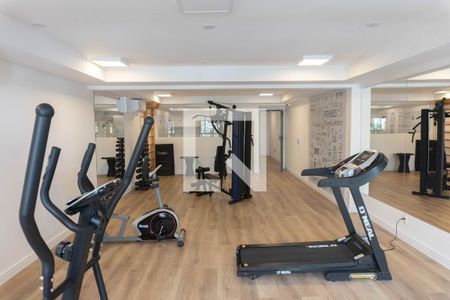 Studio para alugar com 30m², 1 quarto e sem vaga Studio para alugar com 30m², 1 quarto e sem vagaÁrea comum - Academia