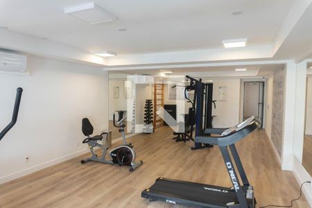 Studio para alugar com 30m², 1 quarto e sem vaga Studio para alugar com 30m², 1 quarto e sem vagaÁrea comum - Academia