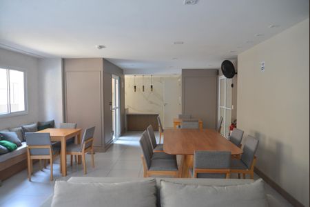 Apartamento para alugar com 47m², 2 quartos e 1 vagaÁrea comum - Salão de festas