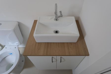 Studio para alugar com 31m², 1 quarto e sem vaga Studio para alugar com 31m², 1 quarto e sem vagaBanheiro do Studio