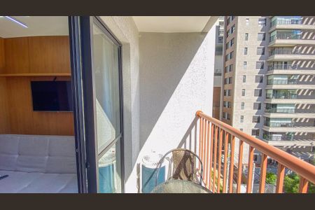 Studio para alugar com 25m², 1 quarto e sem vagaSacada do Studio