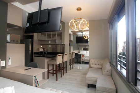 Studio para alugar com 25m², 1 quarto e 1 vagaStudio - Sala / Quarto