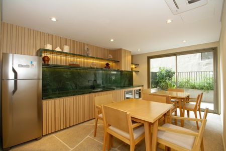 Studio para alugar com 29m², 1 quarto e sem vagaÁrea Comum - Espaço Gourmet