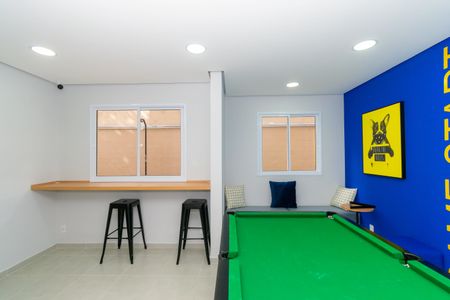 Apartamento à venda com 38m², 2 quartos e sem vaga Apartamento à venda com 38m², 2 quartos e sem vagaÁrea comum - Salão de Jogos