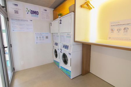 Studio para alugar com 24m², 1 quarto e sem vagaLavanderia