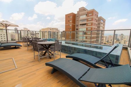 Studio para alugar com 24m², 1 quarto e sem vagaPiscina