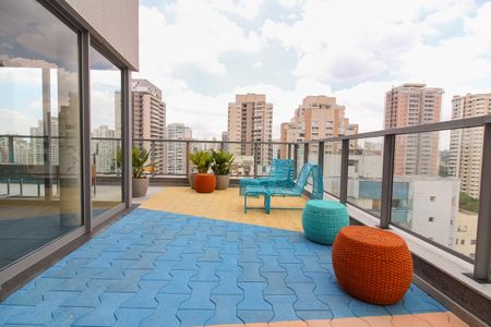 Studio para alugar com 24m², 1 quarto e sem vagaTerraço