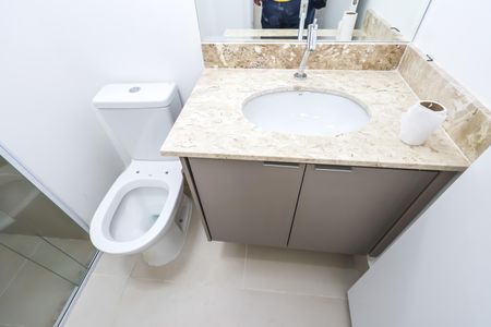 Studio para alugar com 27m², 1 quarto e sem vagaBanheiro