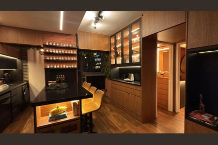 Sala/Cozinha de apartamento à venda com 2 quartos, 52m² em Alphaville Empresarial, Barueri