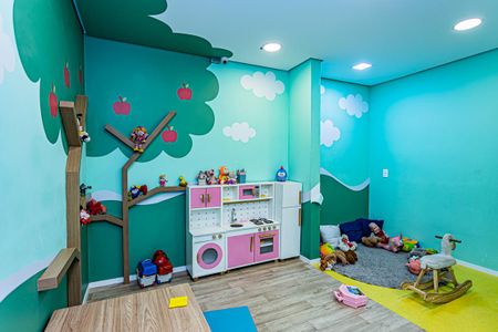 Apartamento para alugar com 40m², 2 quartos e sem vaga Apartamento para alugar com 40m², 2 quartos e sem vagaÁrea comum - Brinquedoteca