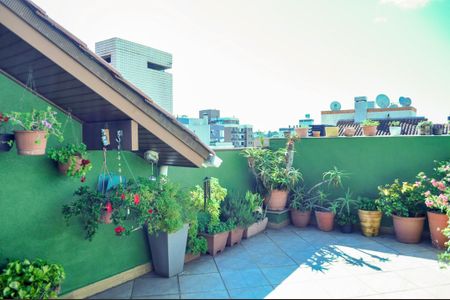 Apartamento à venda com 138m², 3 quartos e 2 vagasCobertura - Área externa