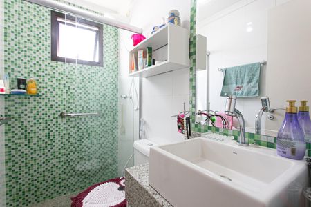 Apartamento à venda com 78m², 3 quartos e 2 vagasBanheiro da Suíte