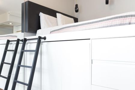 Studio à venda com 29m², 1 quarto e 1 vagaQuarto