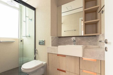 Apartamento à venda com 113m², 2 quartos e 2 vagasBanheiro da Suíte 2