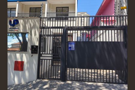 Studio para alugar com 34m², 1 quarto e sem vagaFachada + Plaquinha