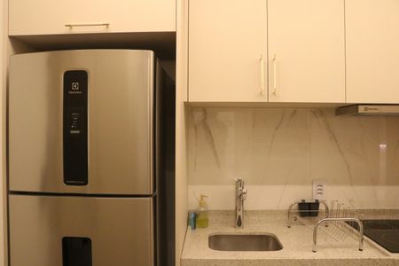 Studio à venda com 25m², 1 quarto e sem vagaCozinha