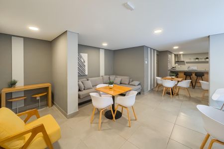 Apartamento para alugar com 38m², 1 quarto e sem vagaSalão de Festas