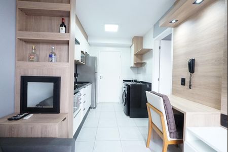 Sala de apartamento para alugar com 1 quarto, 30m² em Jardim da Gloria, São Paulo
