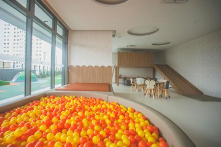 Studio à venda com 25m², 1 quarto e sem vaga Studio à venda com 25m², 1 quarto e sem vagaÁrea comum - Brinquedoteca