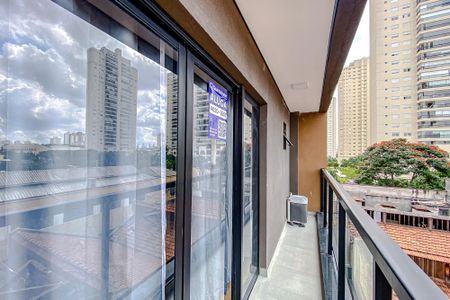 Studio para alugar com 27m², 1 quarto e sem vagaVaranda - Plaquinha