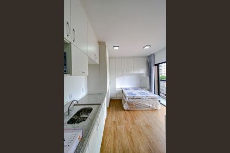 Studio à venda com 27m², 1 quarto e sem vagaStudio