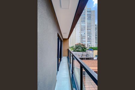 Studio à venda com 27m², 1 quarto e sem vagaVaranda
