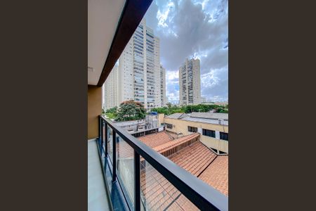 Studio à venda com 27m², 1 quarto e sem vagaVaranda