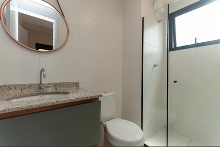 Apartamento para alugar com 24m², 1 quarto e sem vagaBanheiro do quarto Suíte